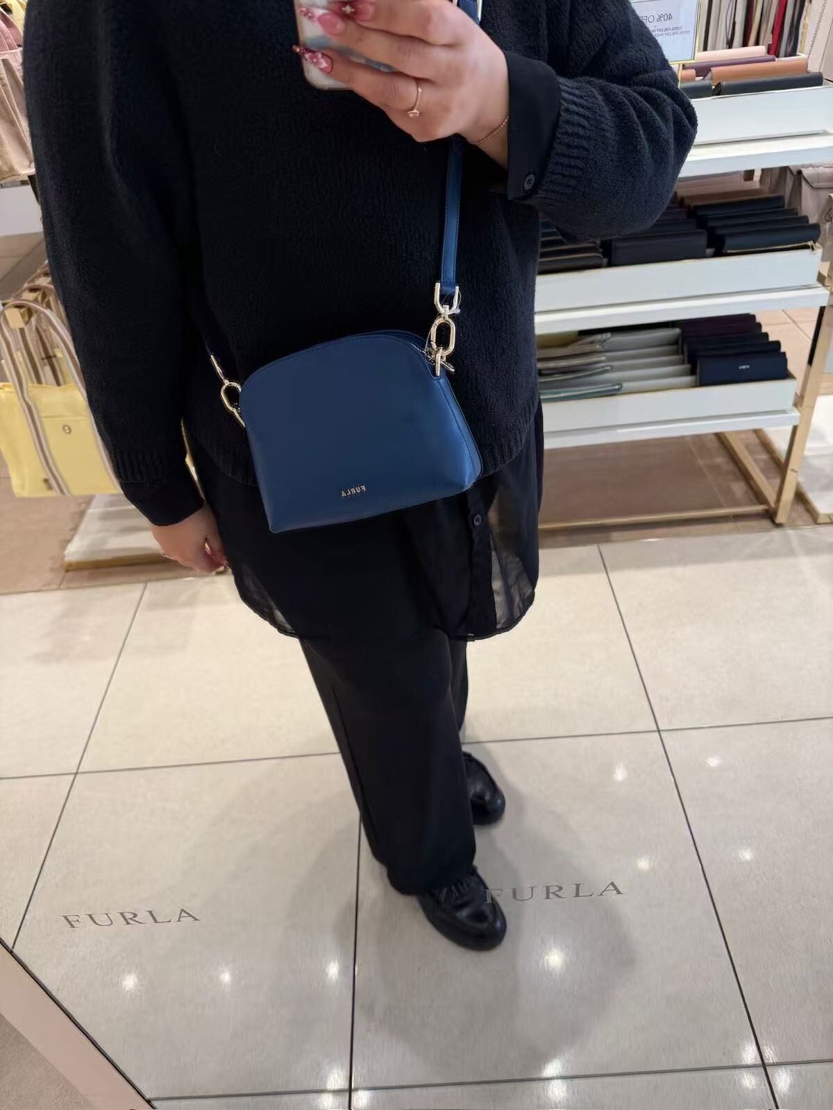 【預購】 Furla  H051647 Zelda Mini 貝殼斜挎包