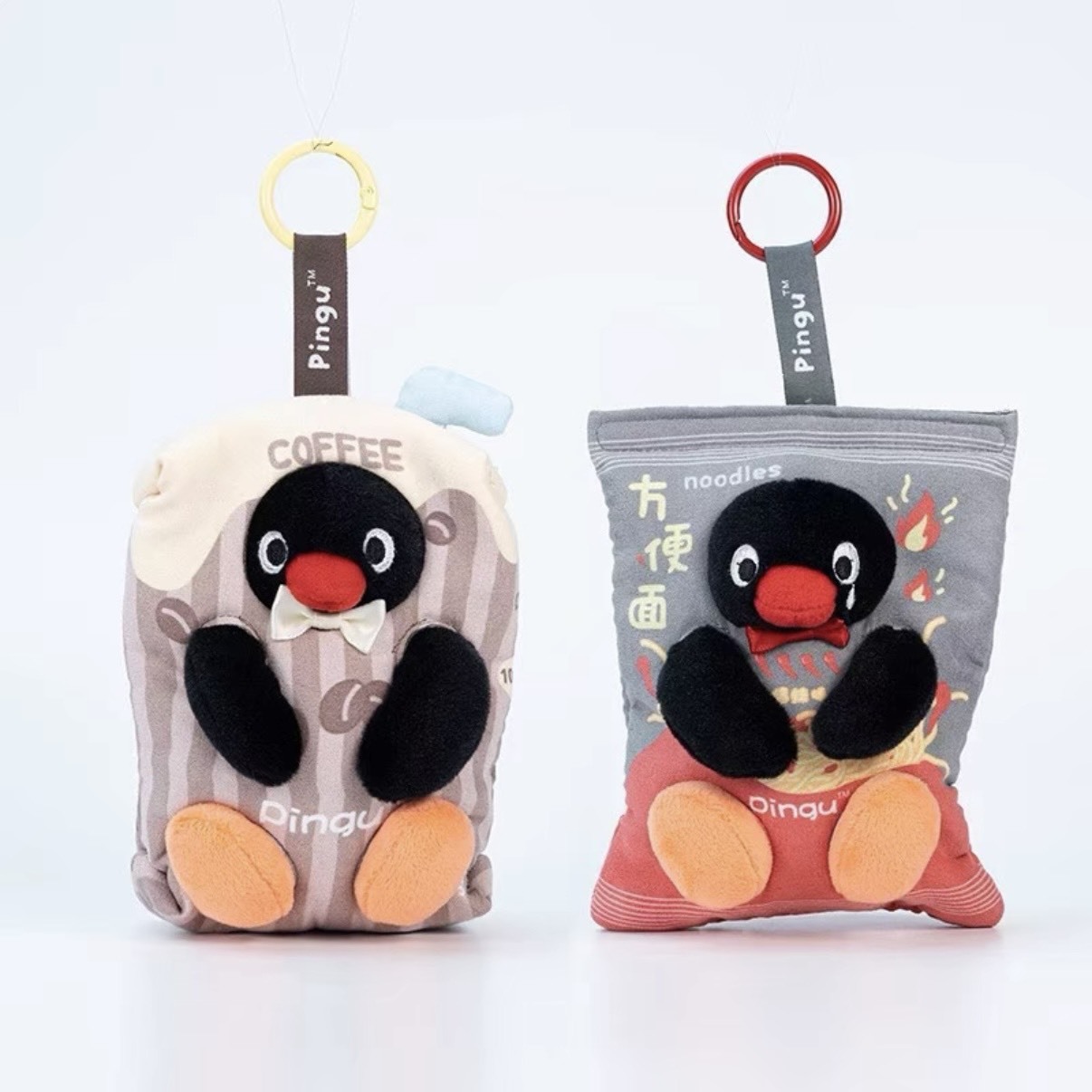 PINGU 企鵝家族 食物系列 玩偶吊飾
