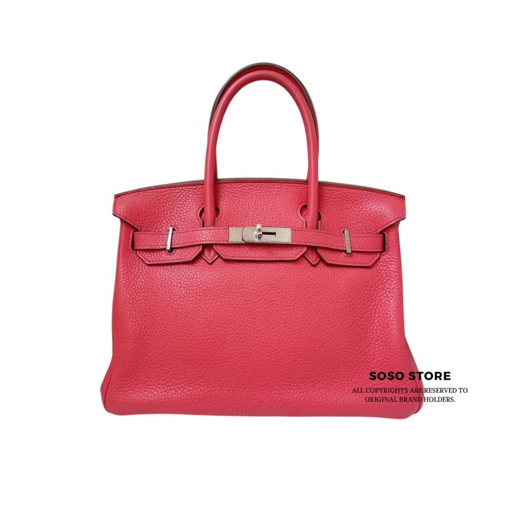 Hermès Birkin 30 - Rose extreme / SHW