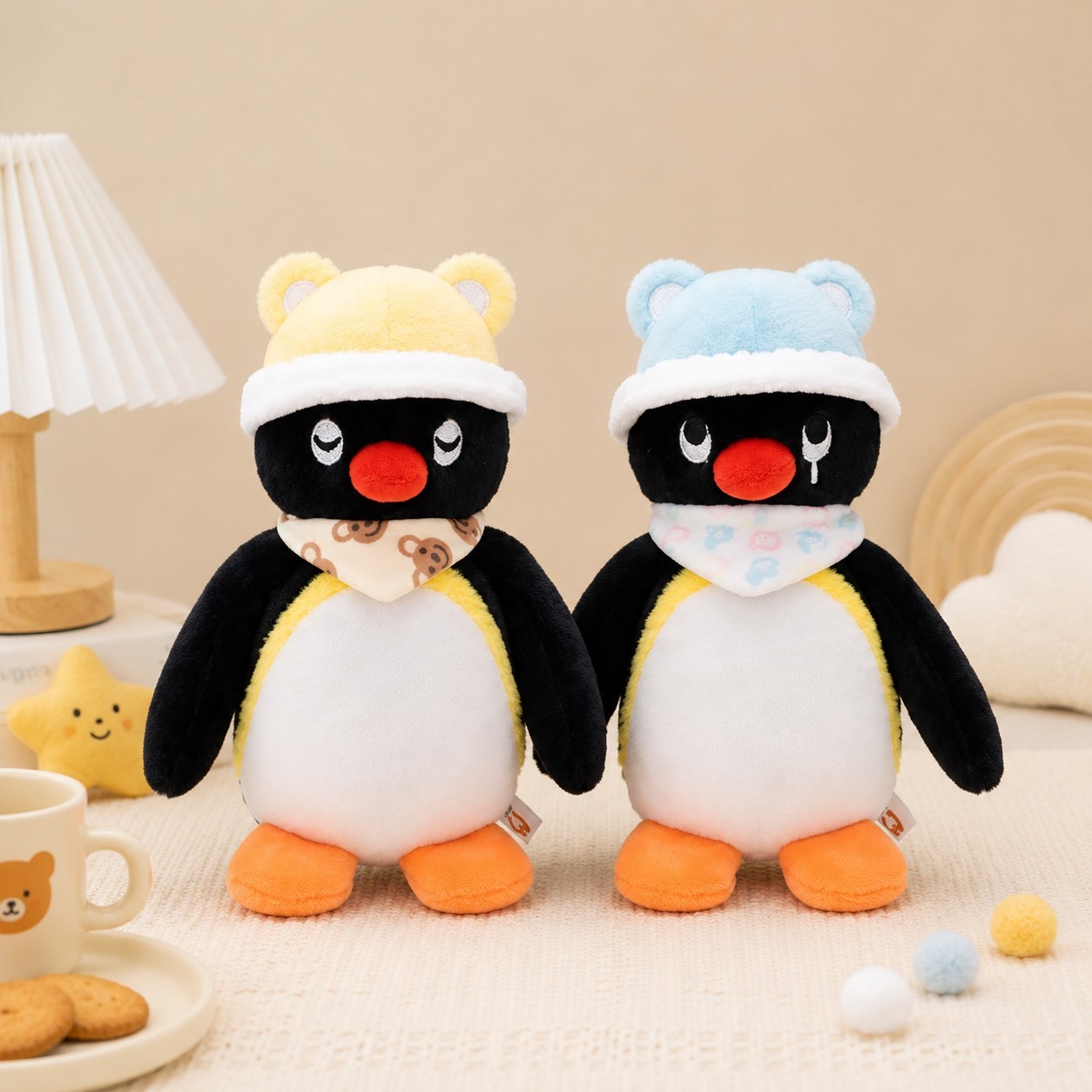 PINGU 企鵝家族 雪花寶寶 玩偶