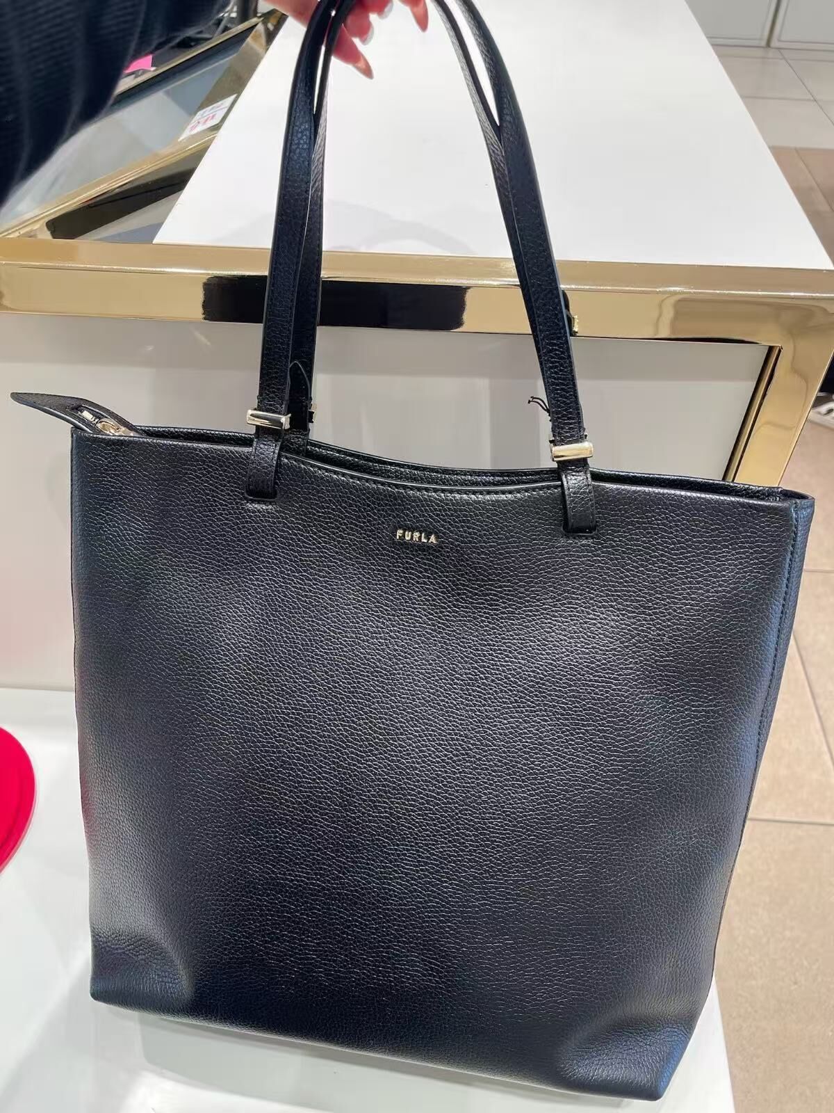 【預購】 Furla  H051655 Gea 黑色大號托特包