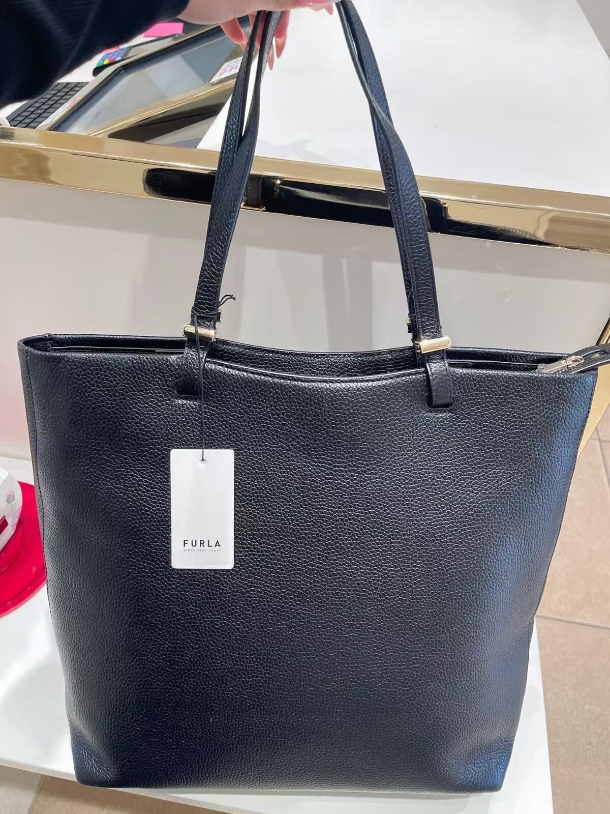 【預購】 Furla  H051655 Gea 黑色大號托特包