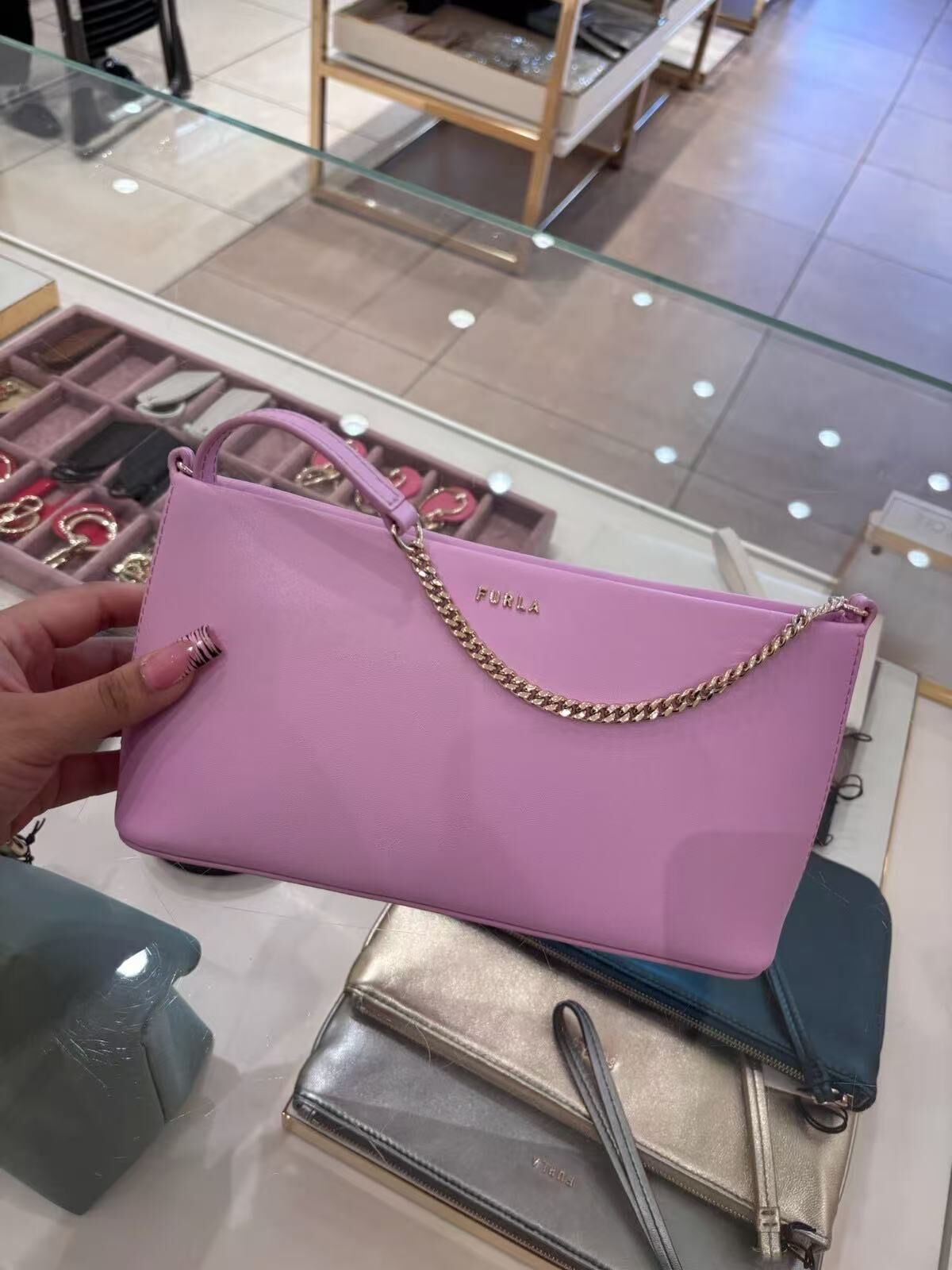 【預購】 Furla  H051656 經典鏈條包