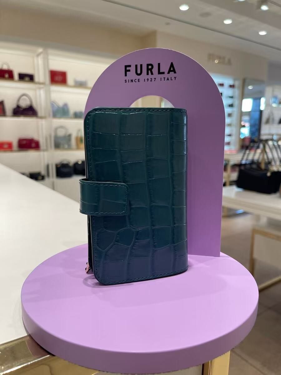 【預購】 Furla  H051659 藍綠色銀包