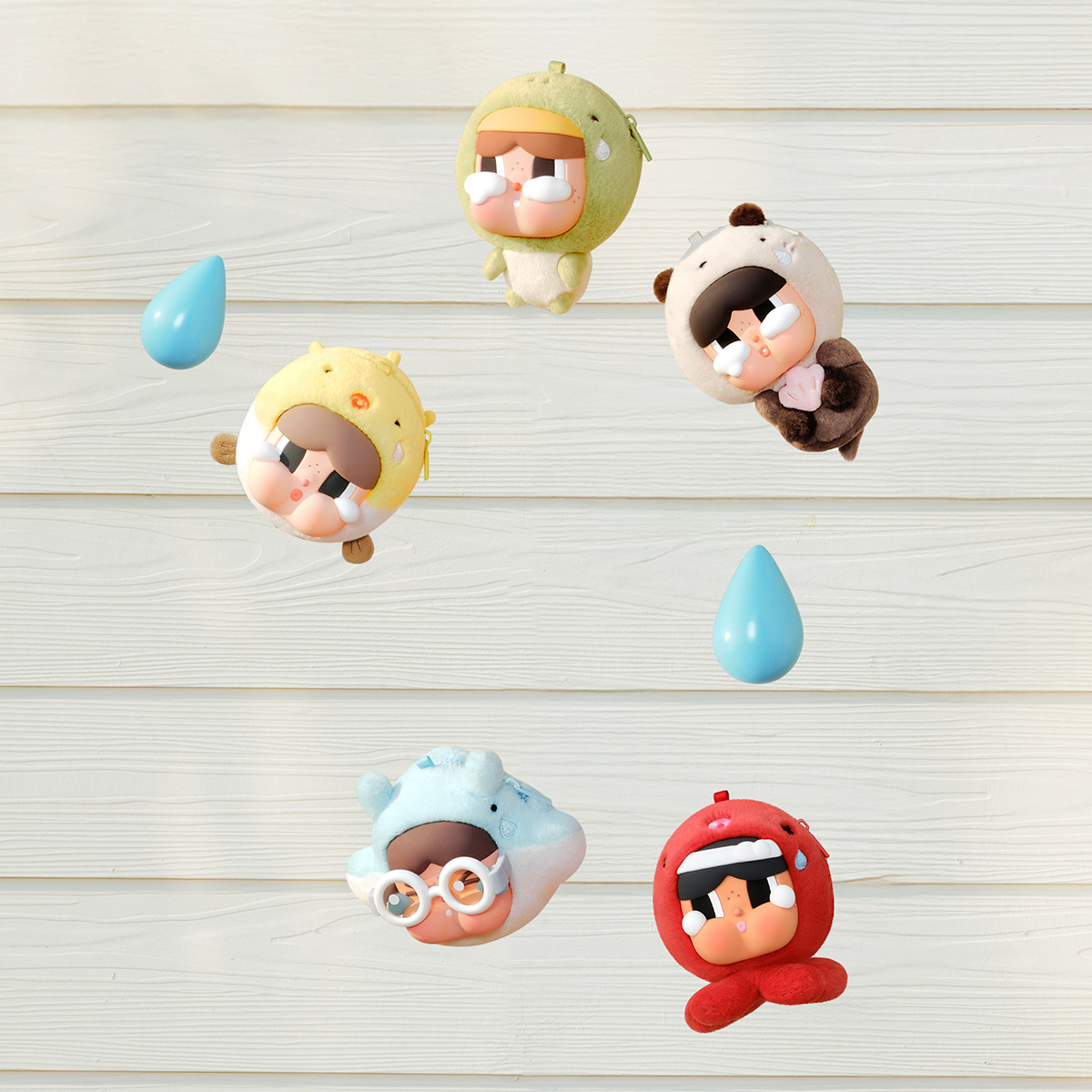 POP MART 泡泡瑪特 CRYBABY 淚流成海系列 耳機包盲盒