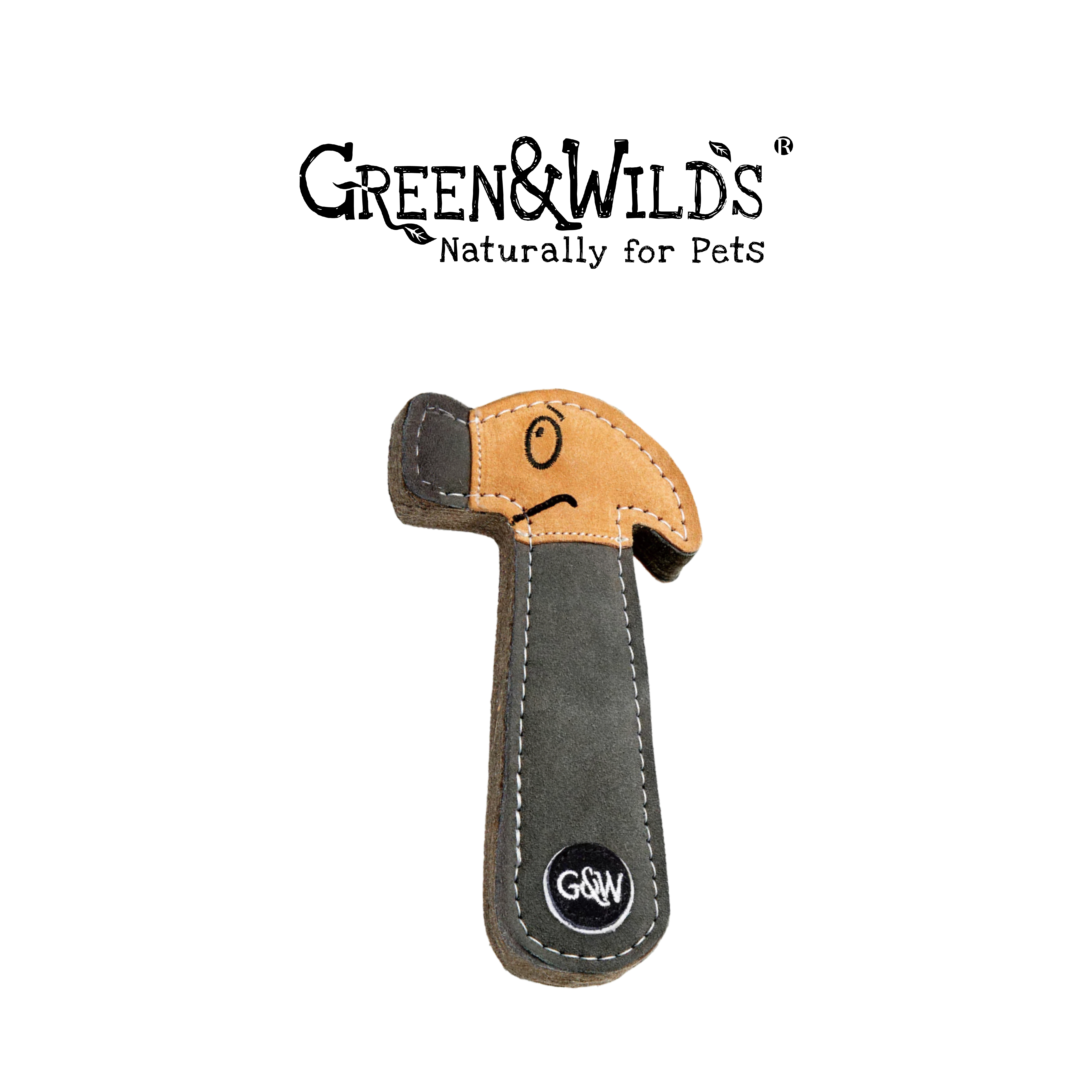 鎚子 - 犬用啃咬玩具｜英國 GREEN & WILDS