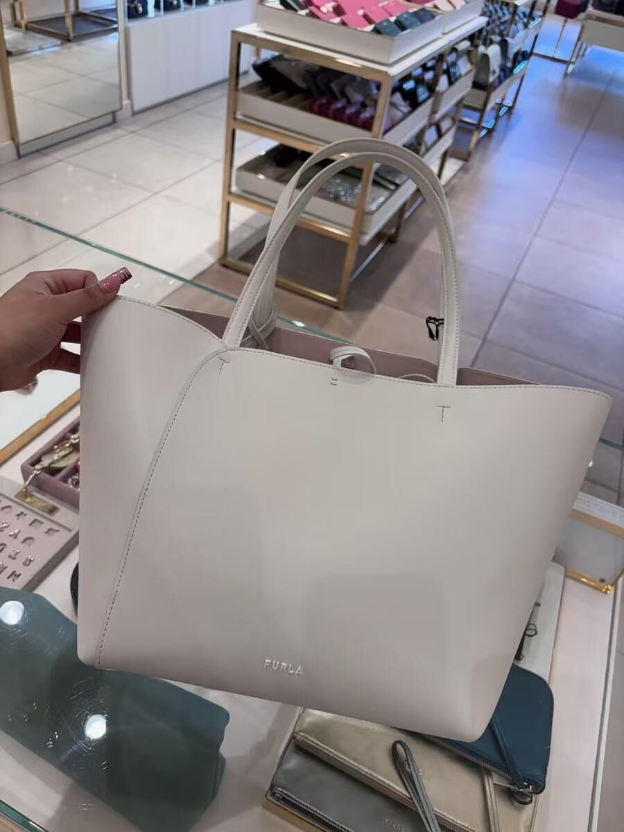 【預購】 Furla  H051663  Miadiva 白色手提包