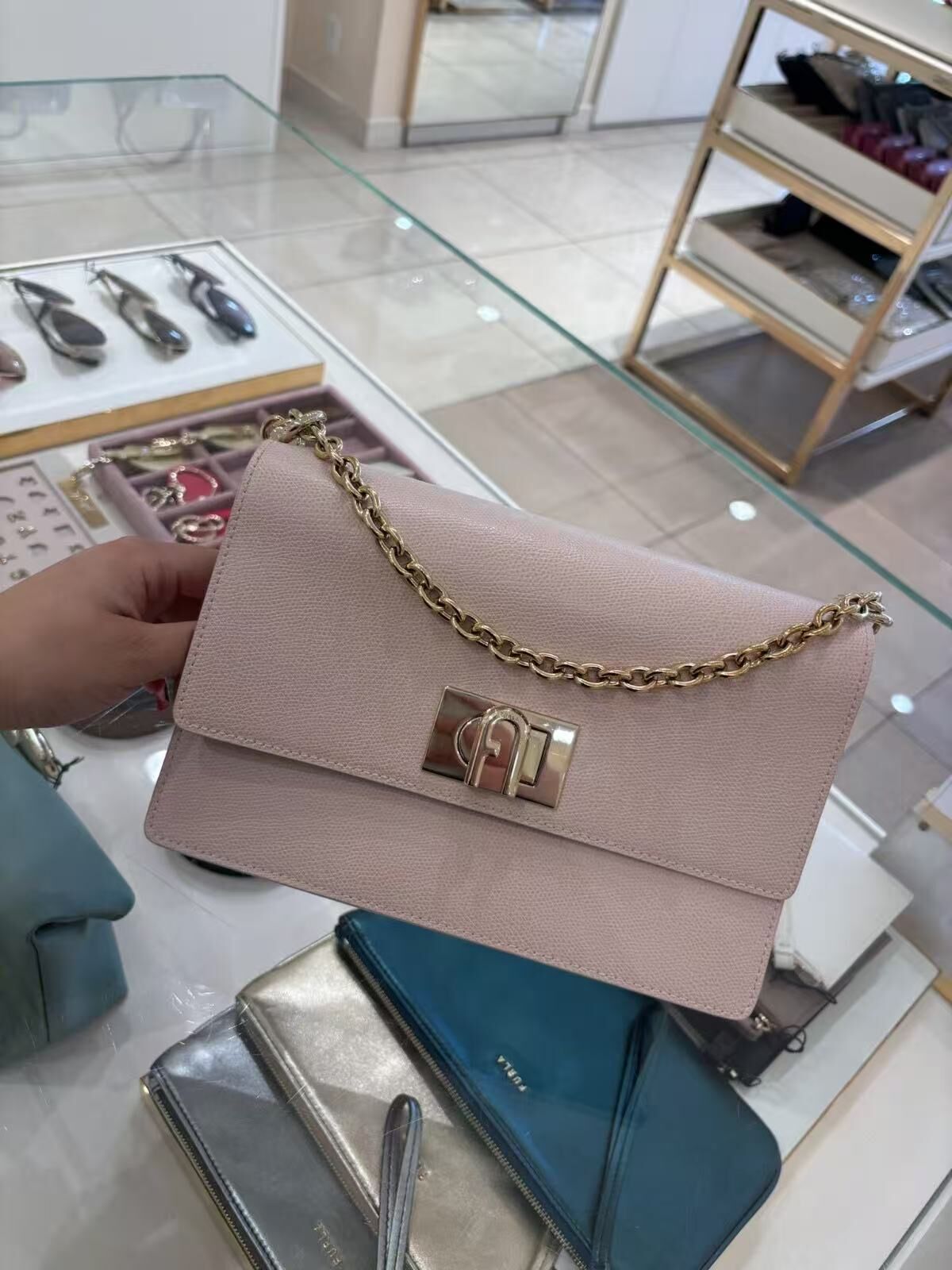 【預購】 Furla  H051664 粉紅色 1927 手袋