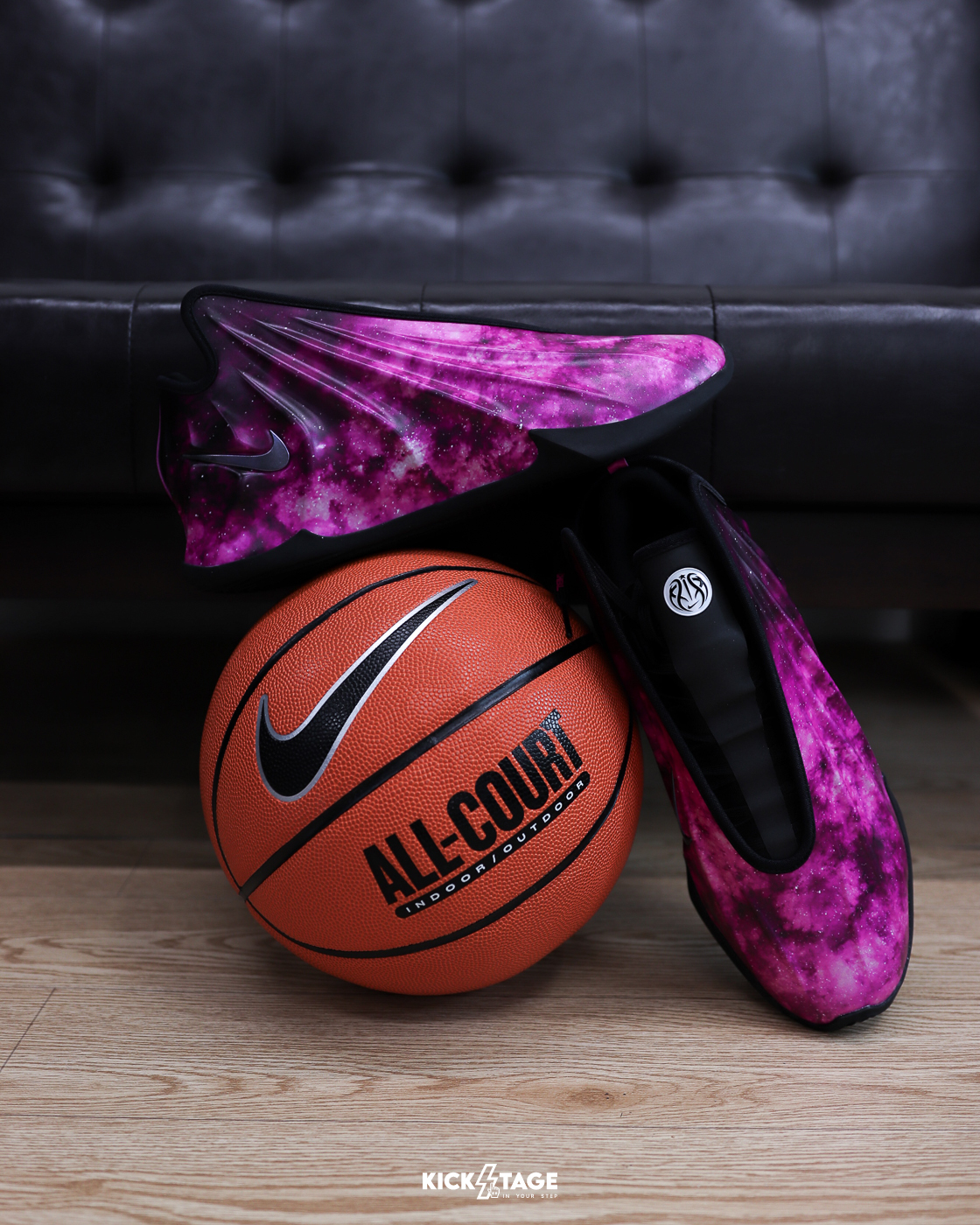 男鞋 NIKE G.T. FUTURE CHBL EP 'Passionate Pink' 烈粉黑 星空 銀河 氣墊 支撐 實戰 籃球鞋【IH1109-600】