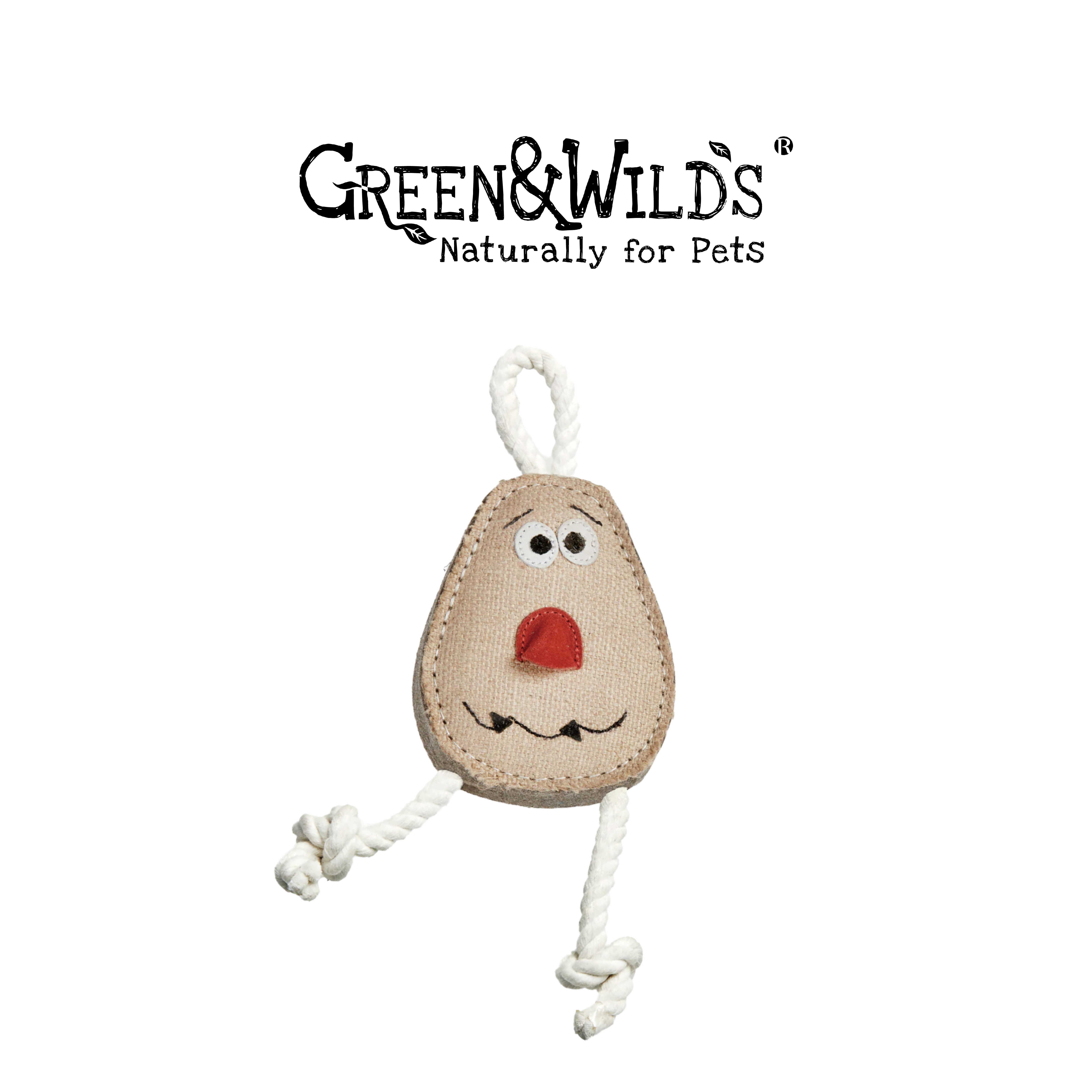 馬鈴薯 - 犬用啃咬玩具｜英國 GREEN & WILDS