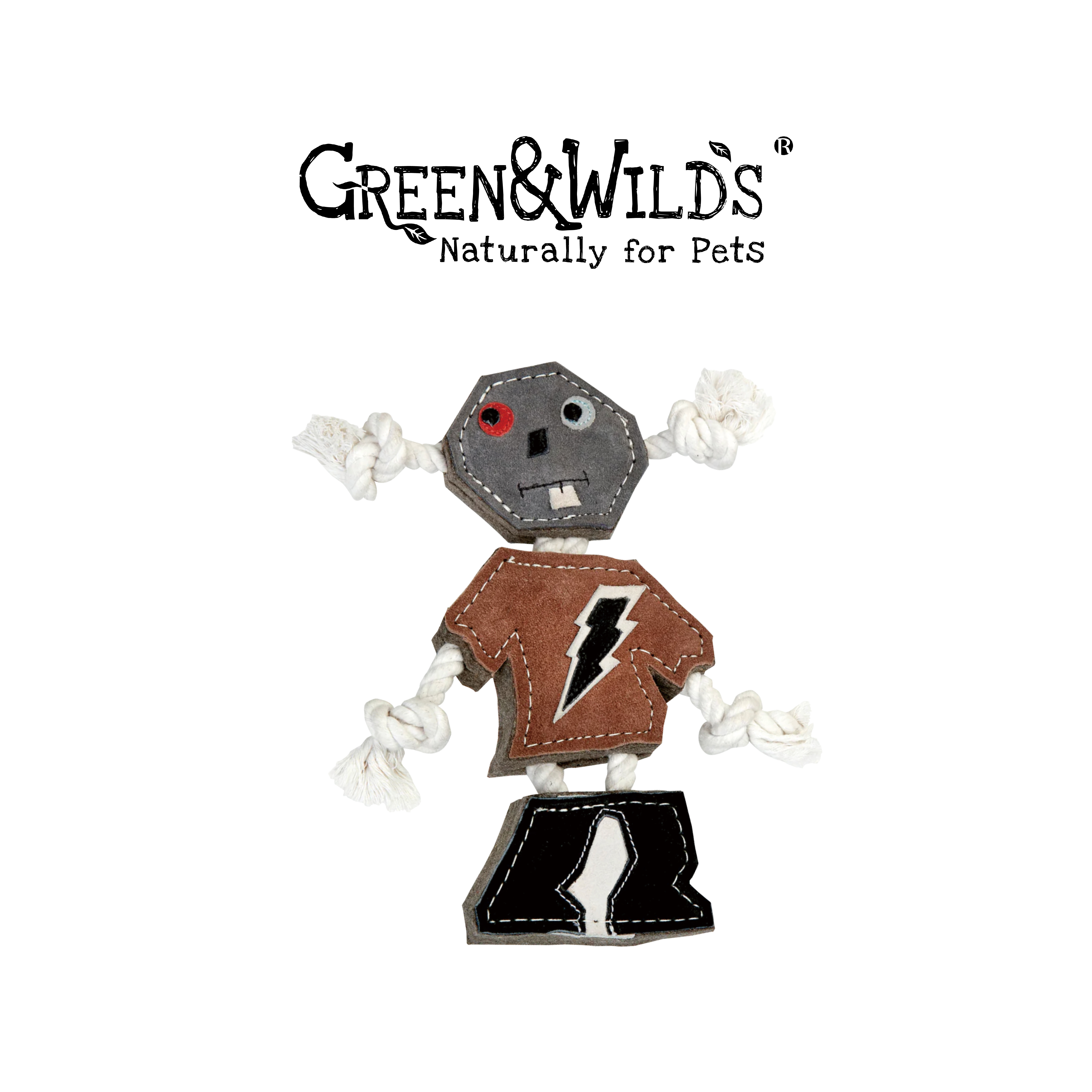 機器人 - 犬用啃咬玩具｜英國 GREEN & WILDS