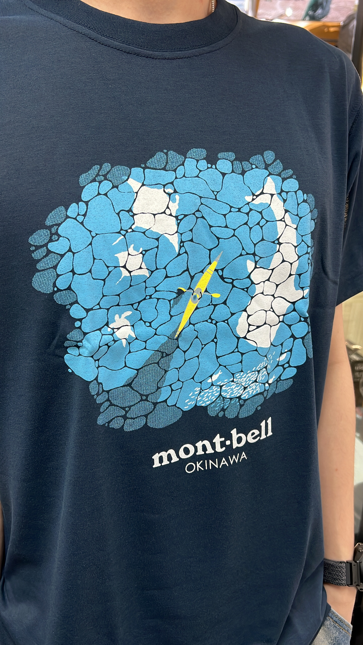 Montbell Wickron T Okinawa Sea Kayak 沖繩地域限定版 透氣快乾 T-Shirt 1504556