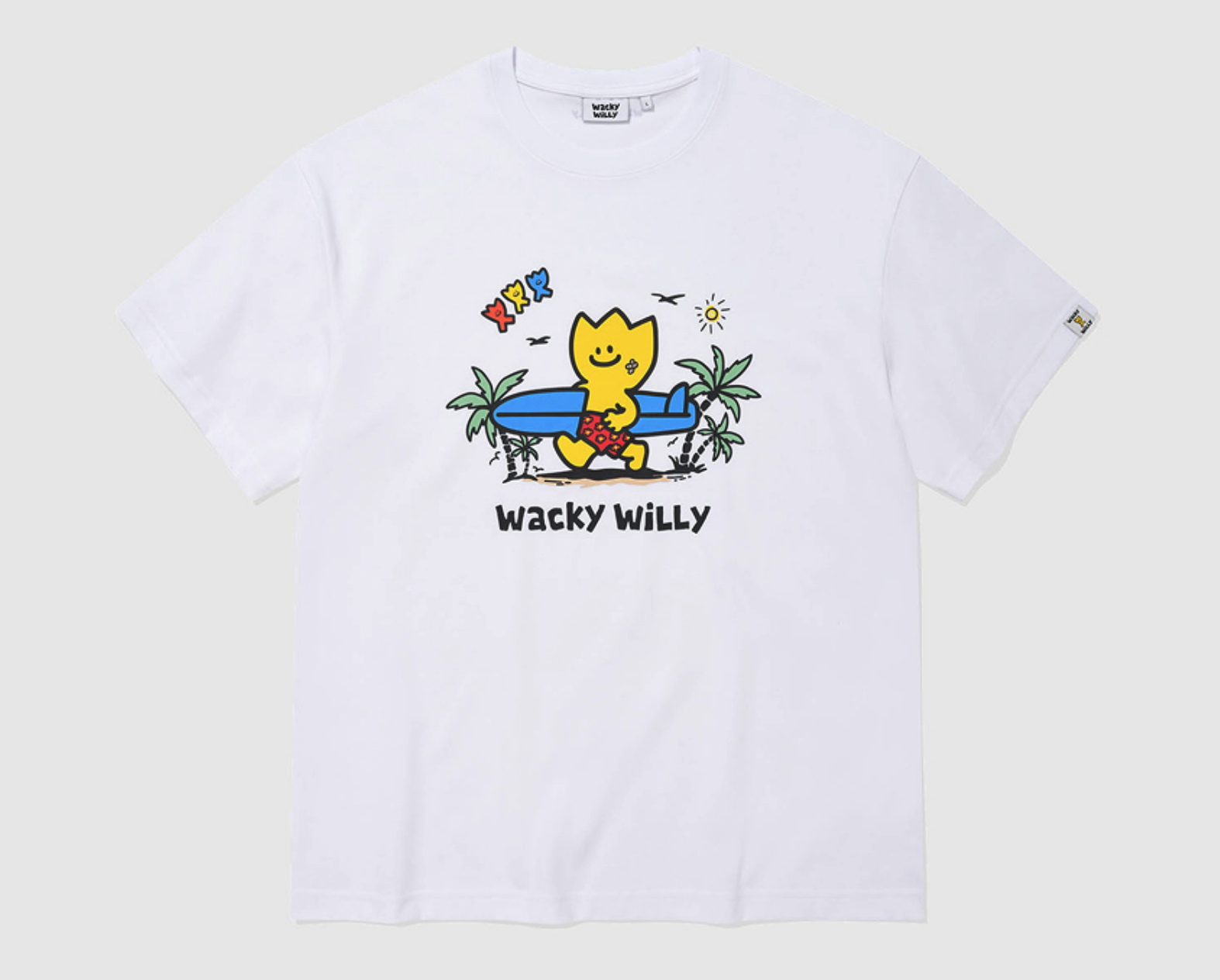 現貨】Wacky willy 渡假海灘褲kiki 短tee 涼感防曬WA2602ST31