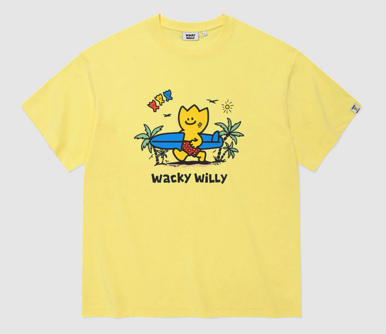 【現貨】Wacky willy 渡假海灘褲kiki 短tee 涼感 防曬 WA2602ST31