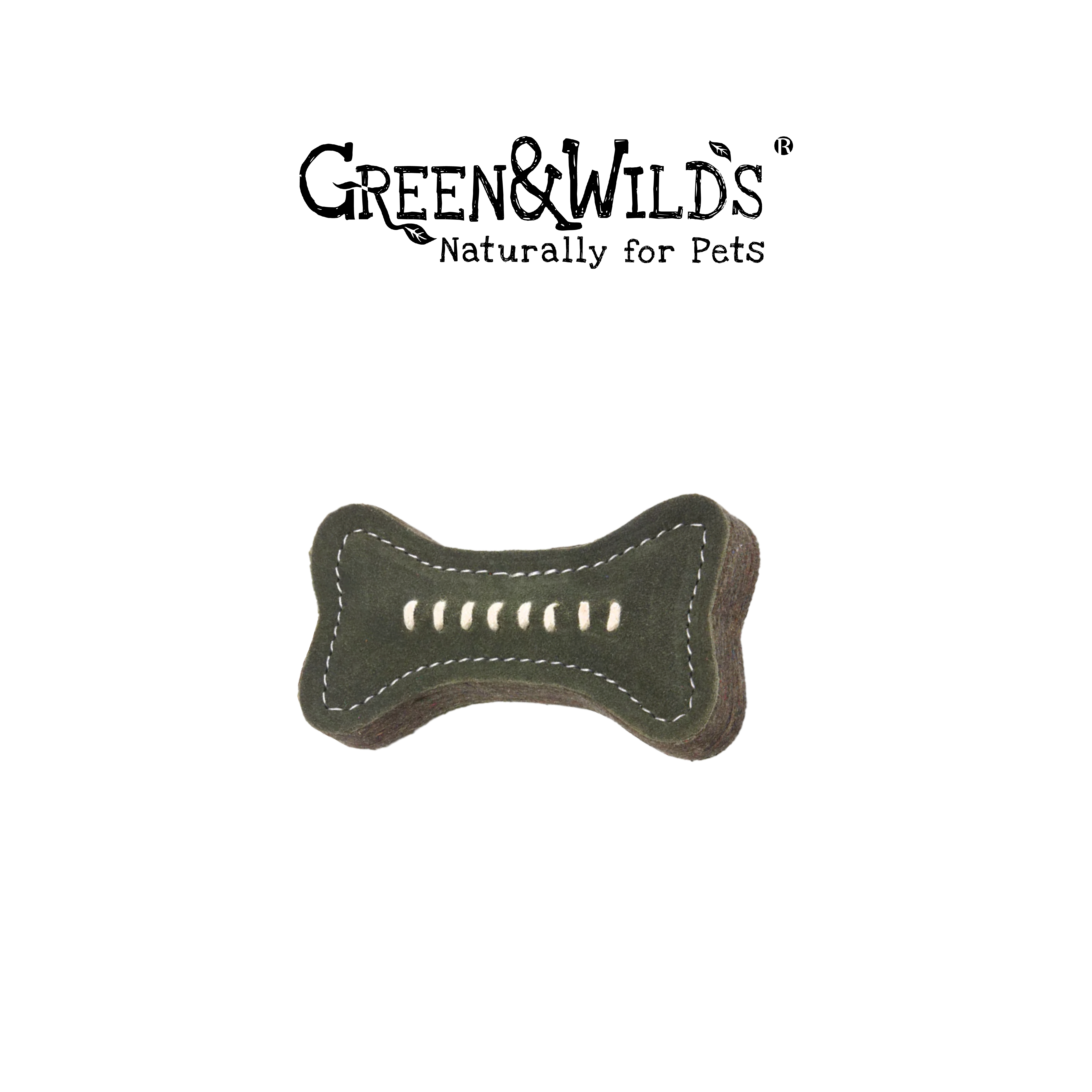 森林綠骨頭 - 犬用啃咬玩具｜英國 GREEN & WILDS