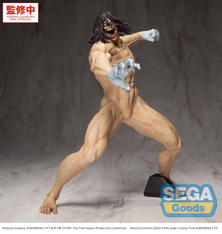 預購26/10 SEGA 代理版 景品 進擊的巨人 GigantiX 艾蓮葉卡 進擊的巨人Ver.