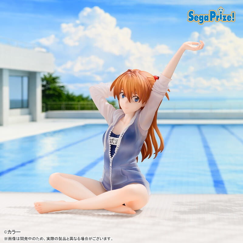 預購26/10 SEGA 代理版 景品 新世紀福音戰士 Yumemirize 明日香 泳衣Ver.