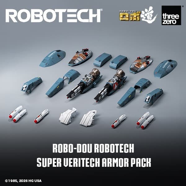 預購27/Q1 Threezero 代理版 ROBO-DOU 超時空要塞 變形戰鬥機超級裝甲包