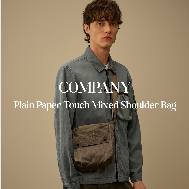 【代購】CP COMPANY Paper Touch 拼接斜背包 機能 Shoulder Bag