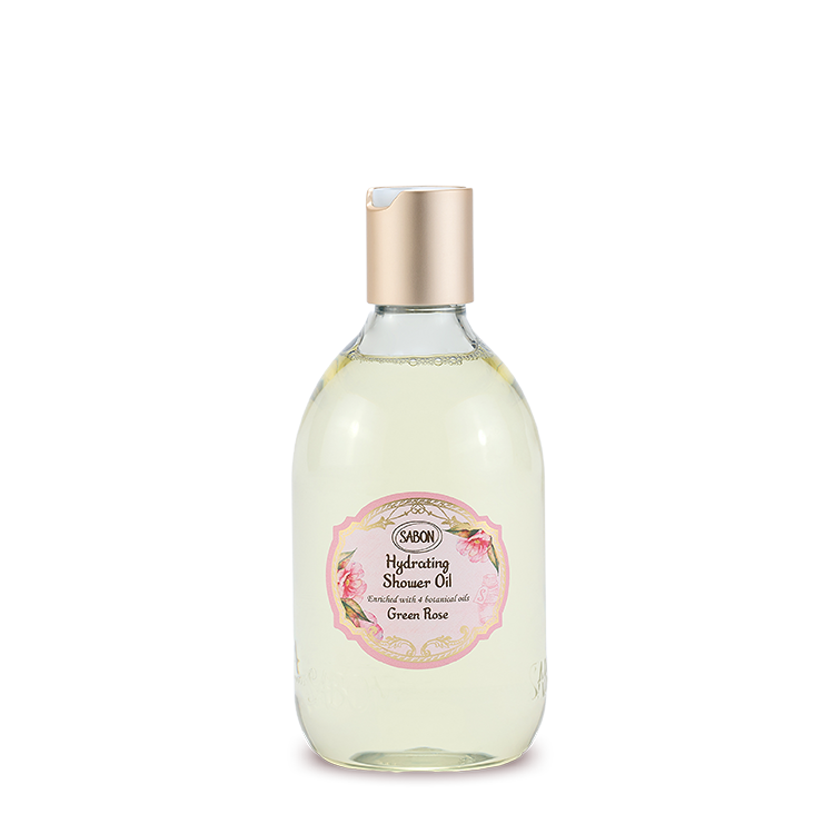 綠玫瑰輕潤沐浴油300ml(PET瓶)