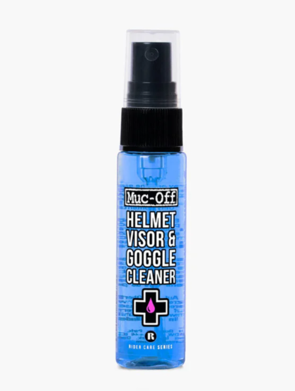 Muc off-Helmet Visor & Goggle Cleaner 頭盔鏡片及護目鏡清潔便攜套裝 (32ml )