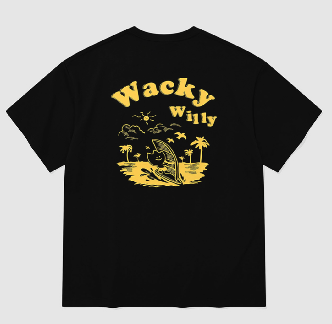 【現貨】wacky willy KiKi衝浪 短tee 涼感 防曬 WA2602ST32