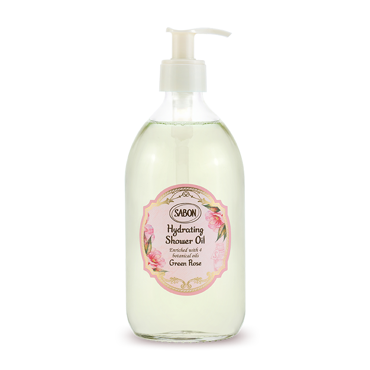 綠玫瑰輕潤沐浴油500ml