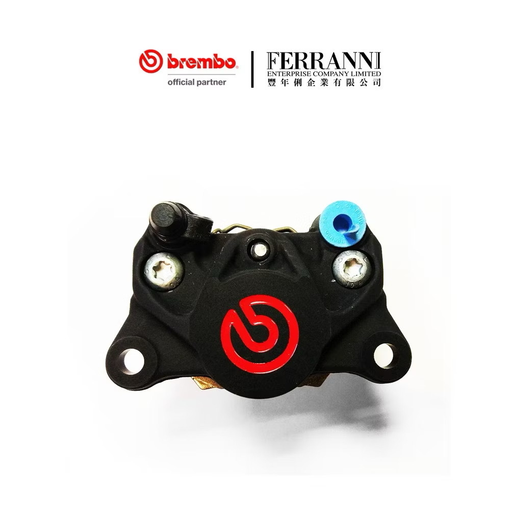 【 BREMBO 】鑄造對二卡鉗 大螃蟹 黑底紅