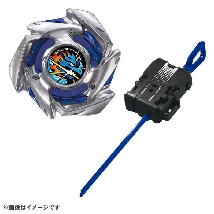 Takara Tomy 爆旋陀螺X - BX-49 蒼龍突擊 (附發射器)