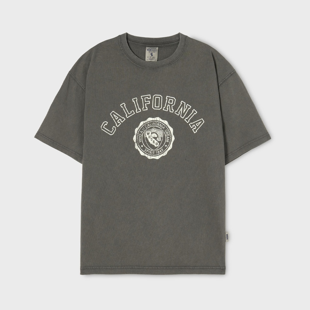 WHO A U - California Dyed Graphic T-shirt *2色* (WHRPG2522U)