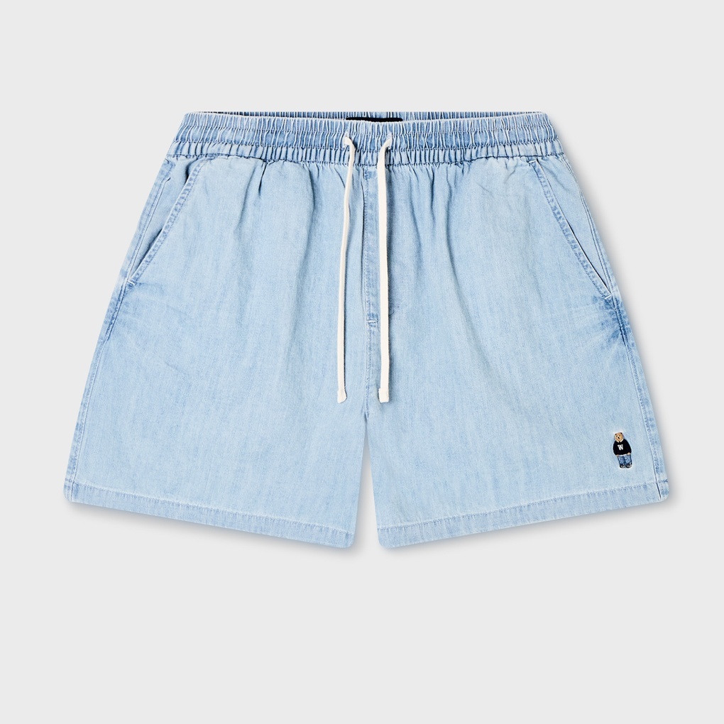 WHO A U - Steve Denim Set-up Shorts (F) *2色* (WHTJG2522F)