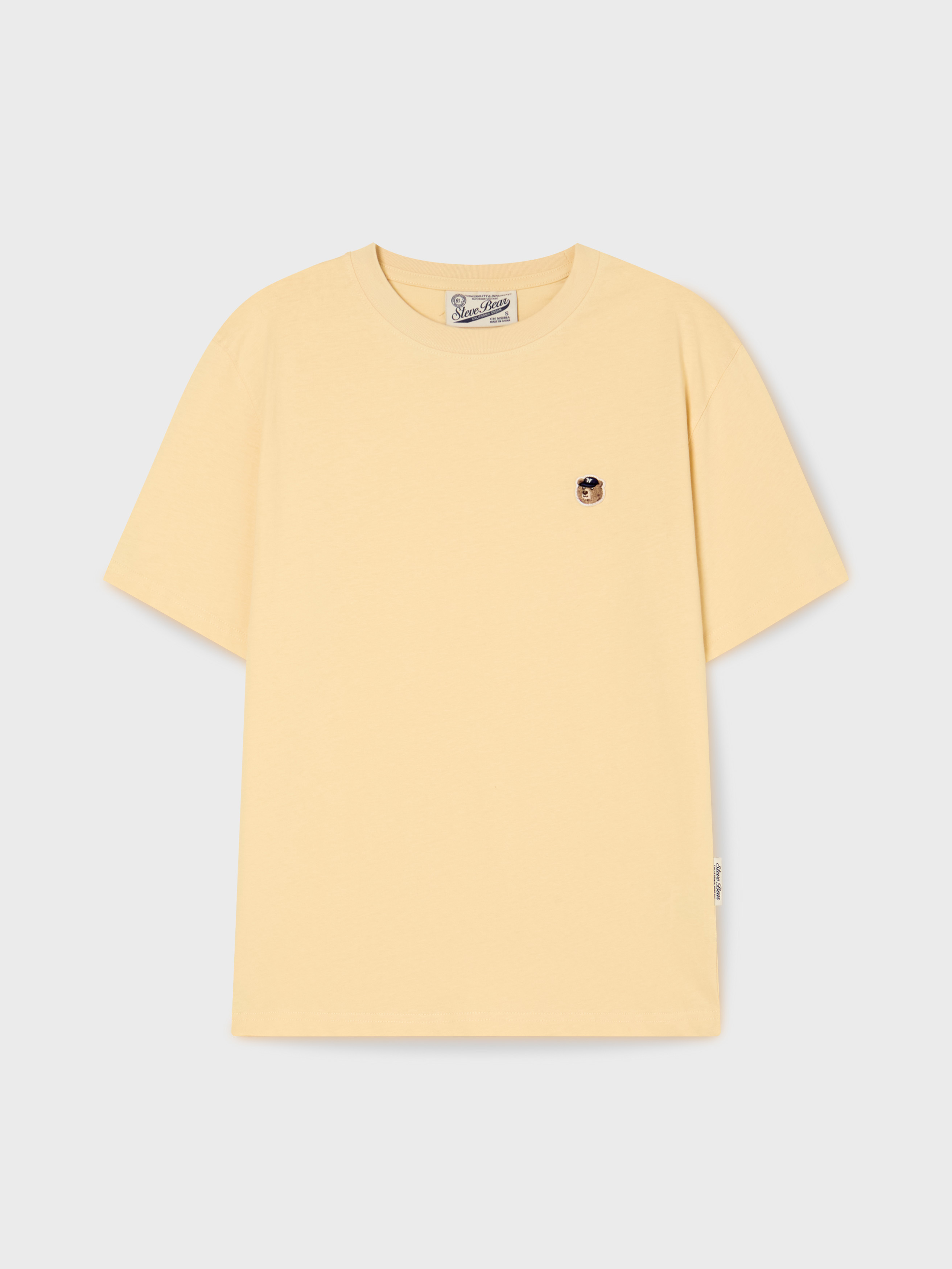 WHO A U - Steve Head Patch T-shirt(Comfort Fit) *3色* (WHRAG3752U)