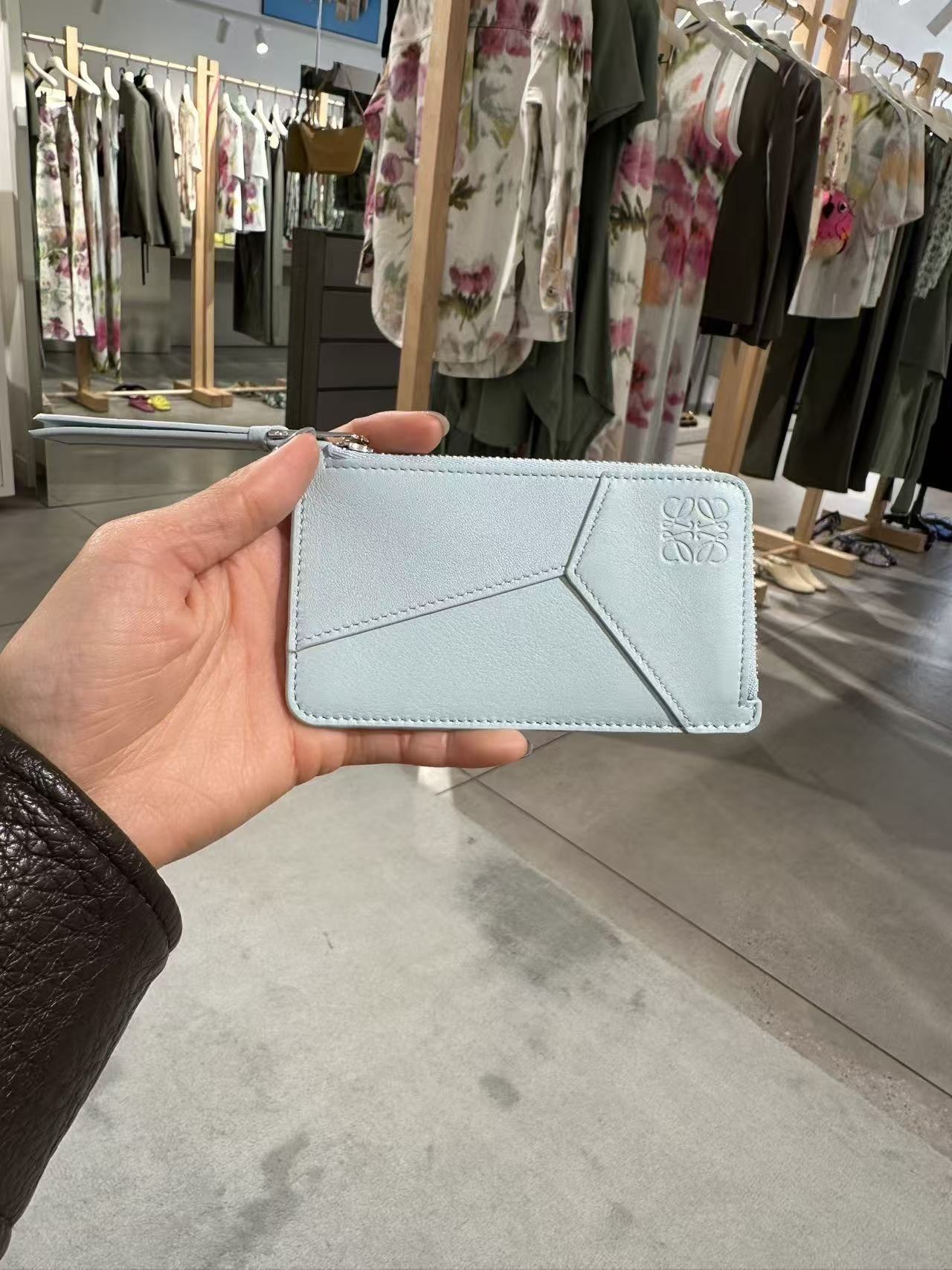 Loewe Puzzle L Zip Card Case