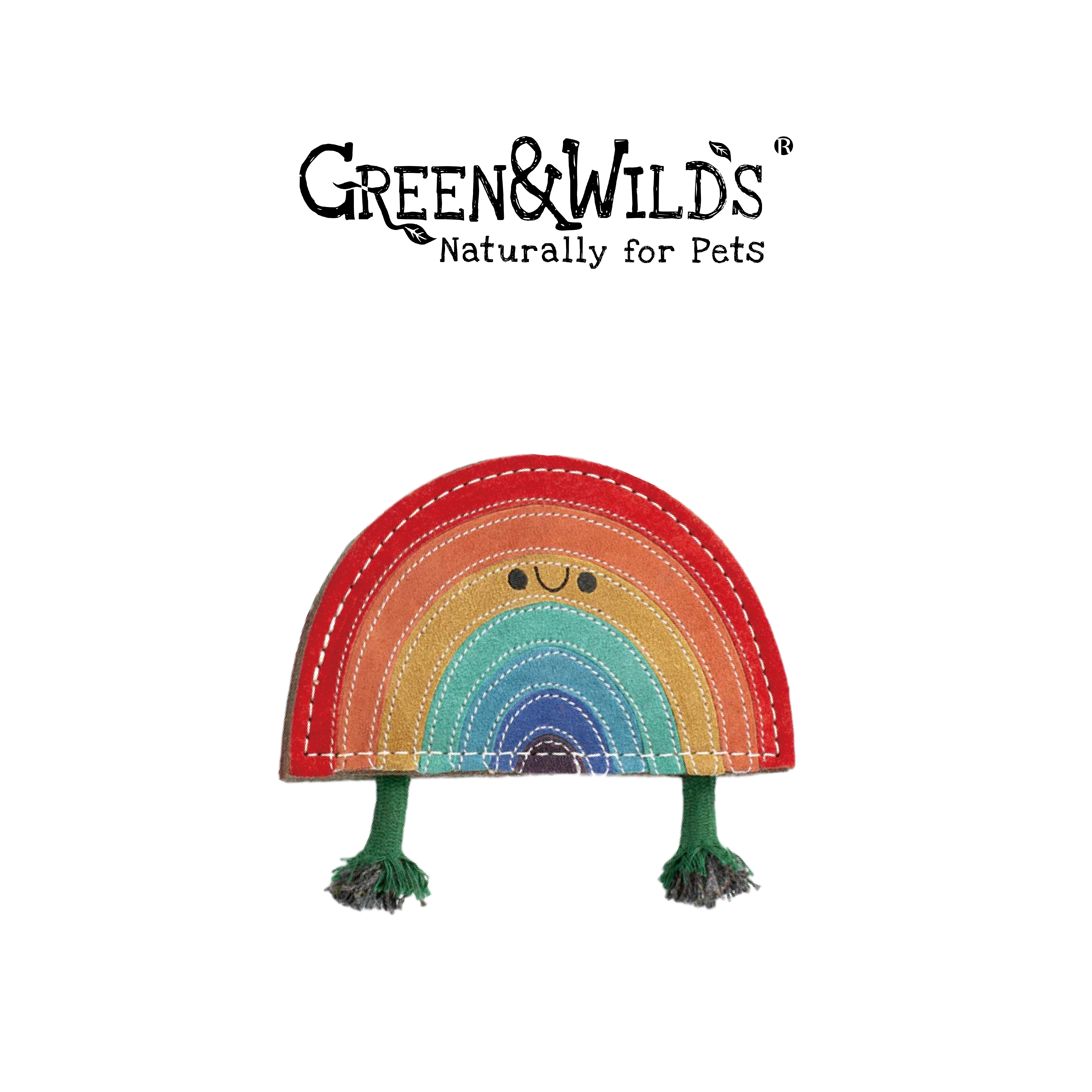 彩虹戰士 - 犬用啃咬玩具｜英國 GREEN & WILDS