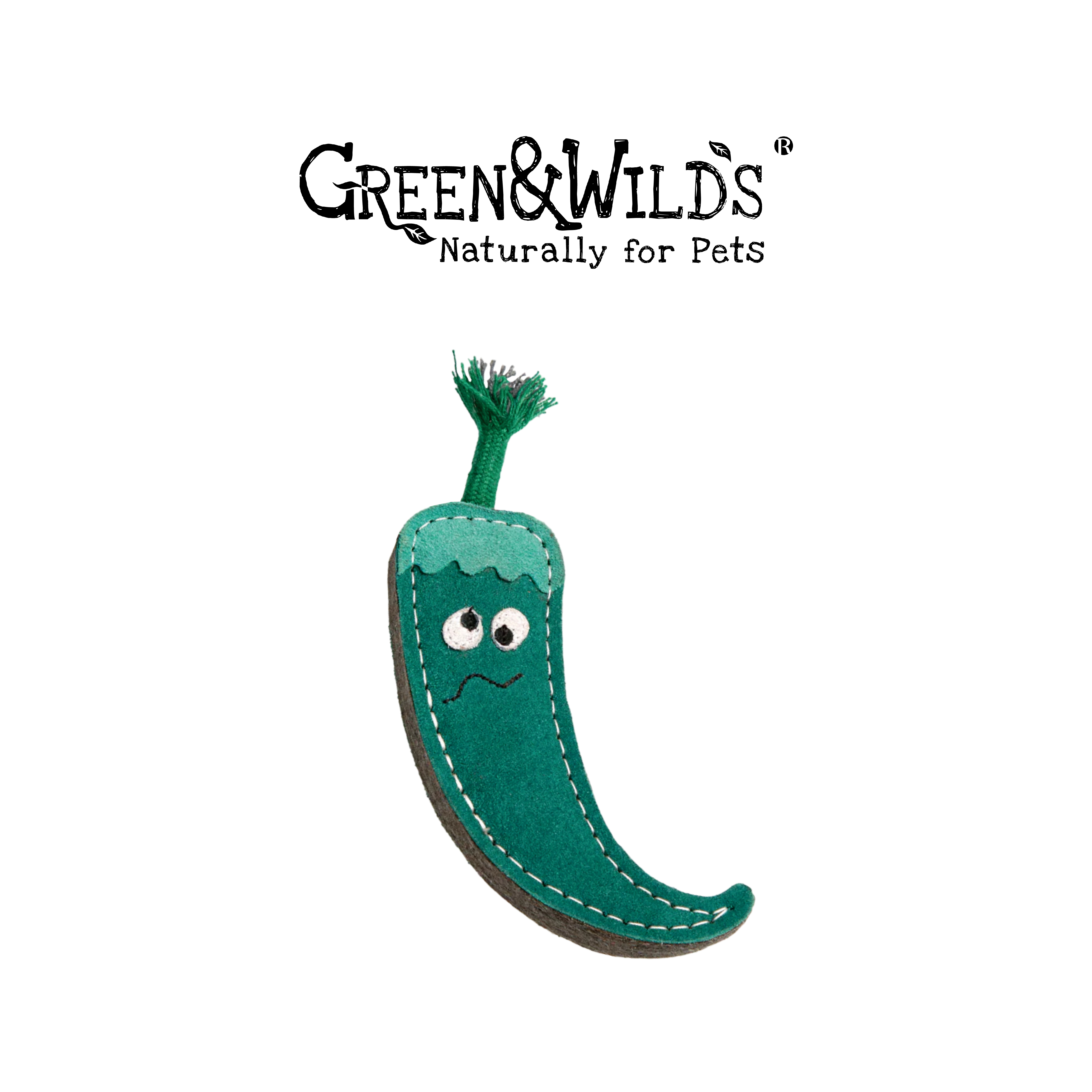 綠辣椒 - 犬用啃咬玩具｜英國 GREEN & WILDS