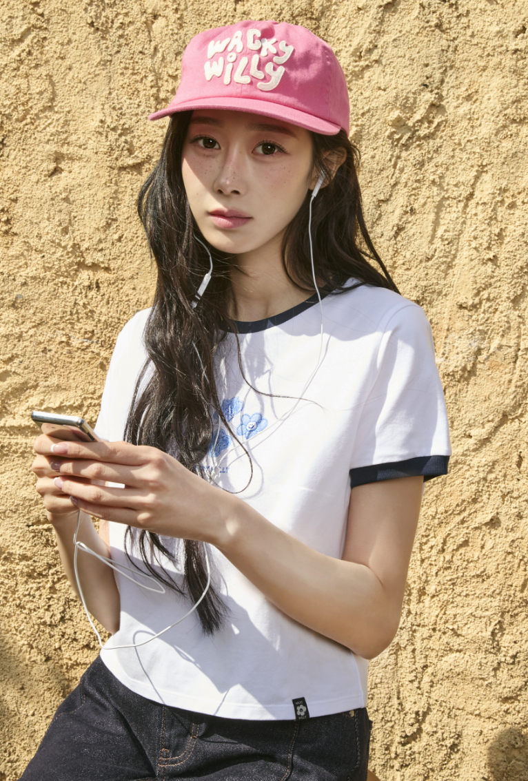 【現貨】wacky willy 女款 暈染小花 短tee WA2602ST61