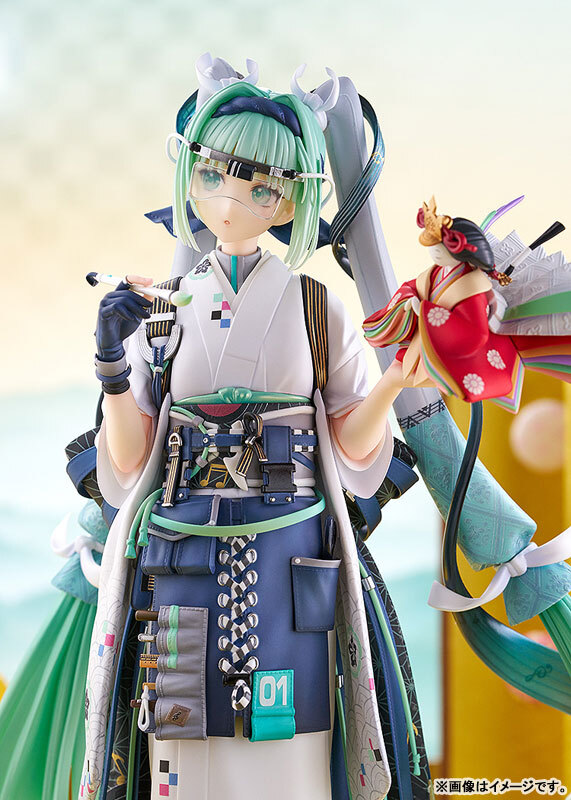預訂7月  Good Smile Company 初音未來 微笑×未來Ver. Character Vocal Series 01 Hatsune Miku: Smile x Future Ver. 1/7 Complete Figure Pre-order