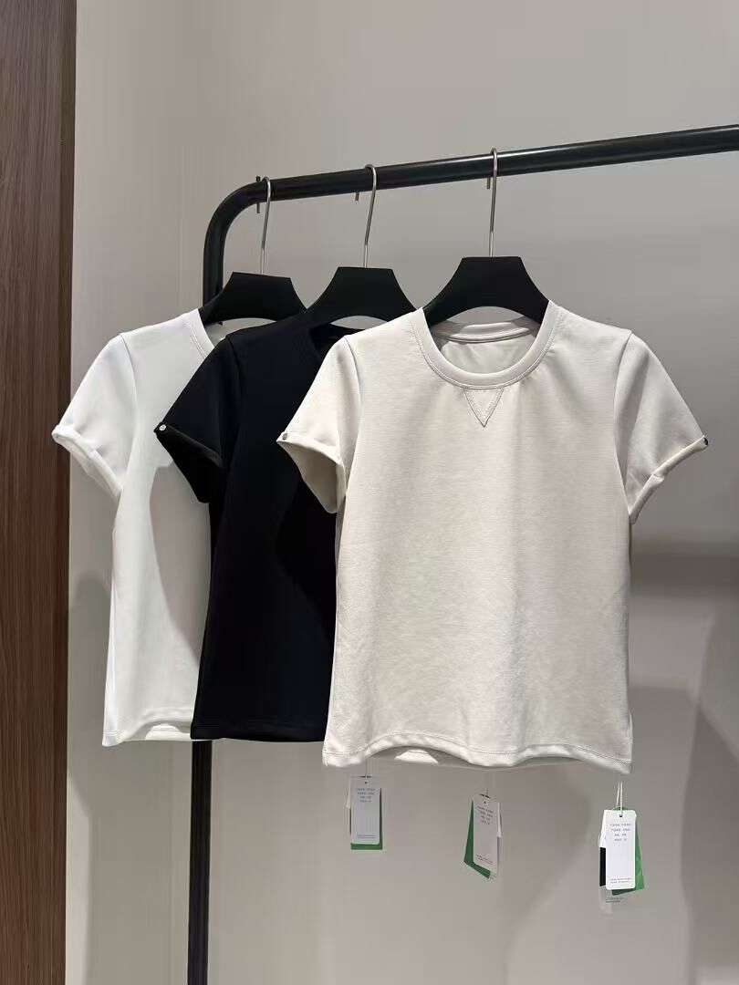 【現貨】LX051635 女裝休閒百搭短袖上衣