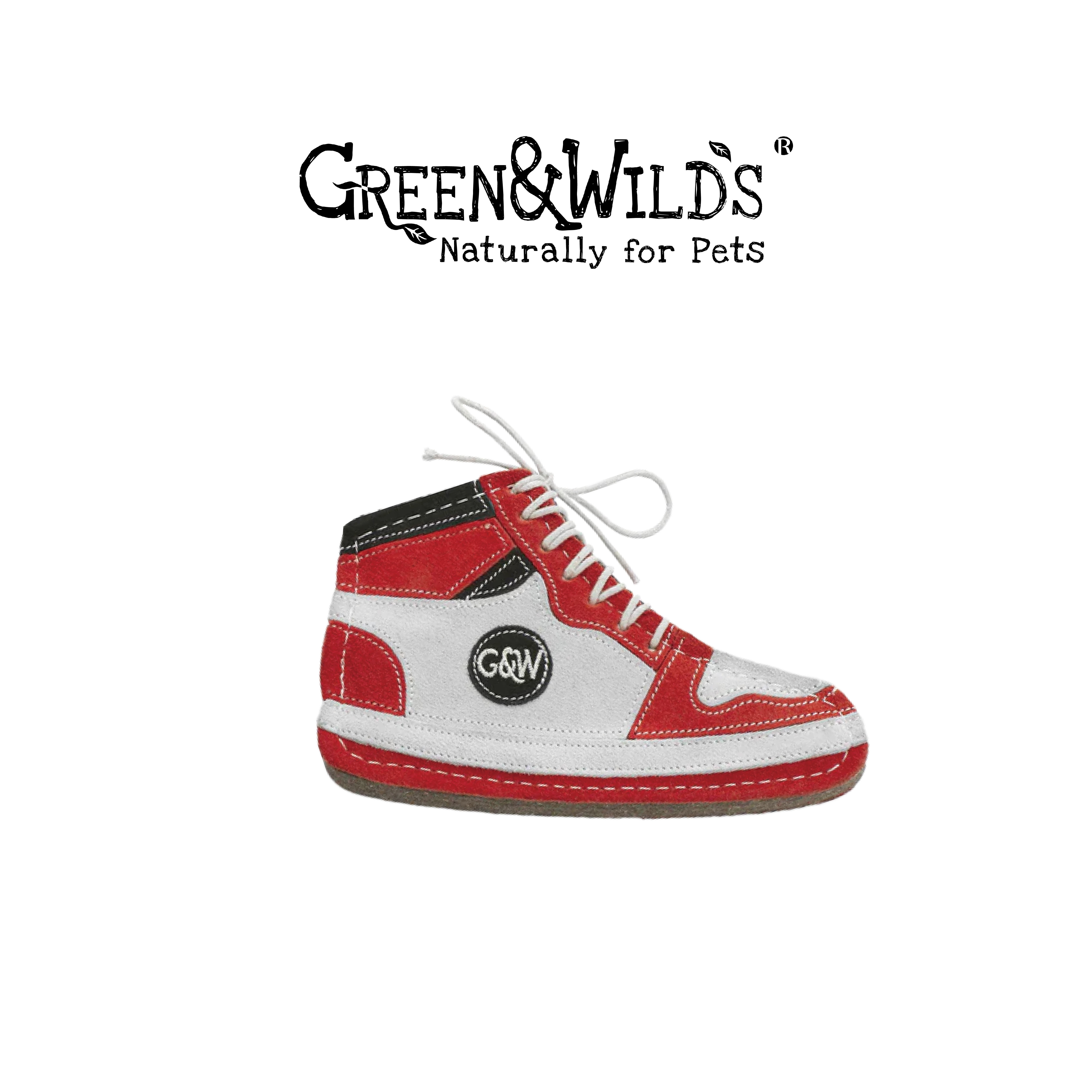 球鞋 - 犬用啃咬玩具｜英國 GREEN & WILDS