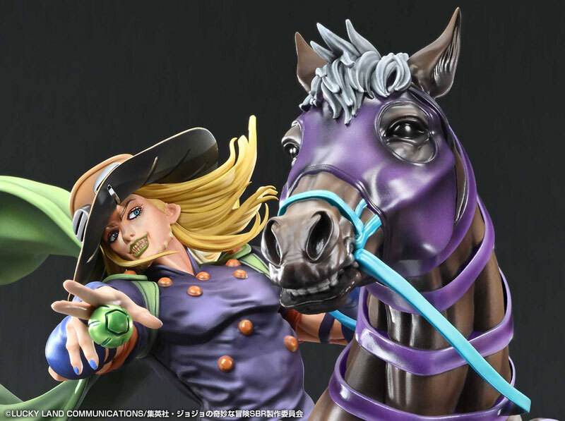 預訂12月  Medicos Entertainment Chozo Art Collection Anime "Steel Ball Run JoJo's Bizarre Adventure" Gyro Zeppeli & Valkyrie Pre-order
