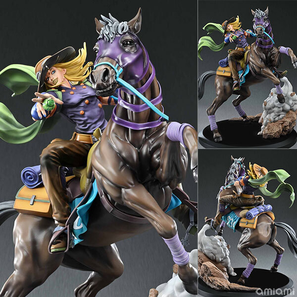 預訂12月  Medicos Entertainment Chozo Art Collection Anime "Steel Ball Run JoJo's Bizarre Adventure" Gyro Zeppeli & Valkyrie Pre-order