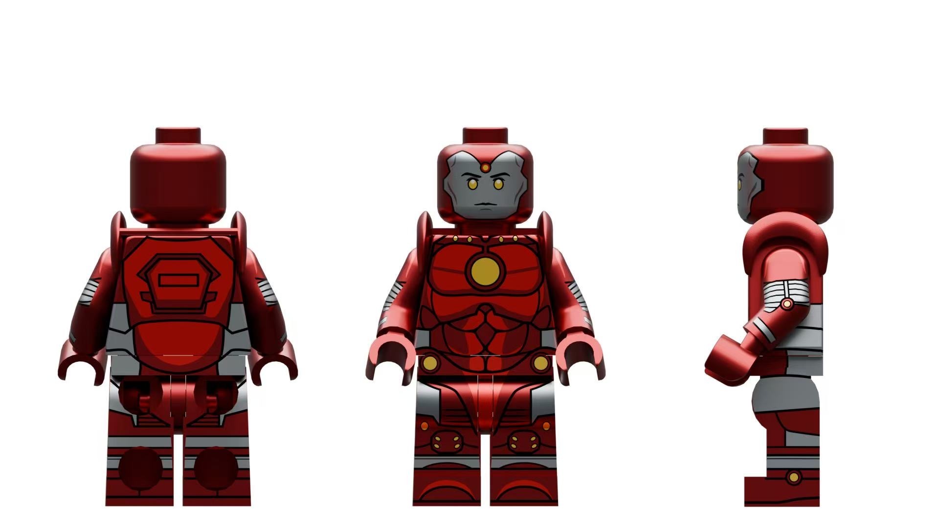 【預訂】【XiaoLingBrick】鋼鐵小子