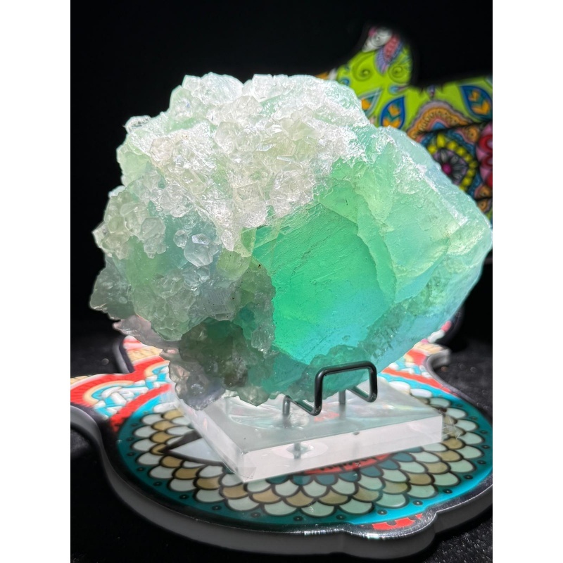 HKHG0516-007 收藏級異象涅槃營石水晶 130 mm橫 98高 (A7)