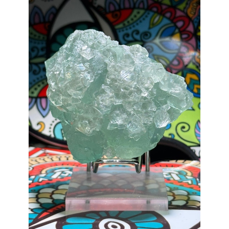 HKHG0516-006 收藏級異象涅槃營石水晶 70mm橫 60mm高 (A6)