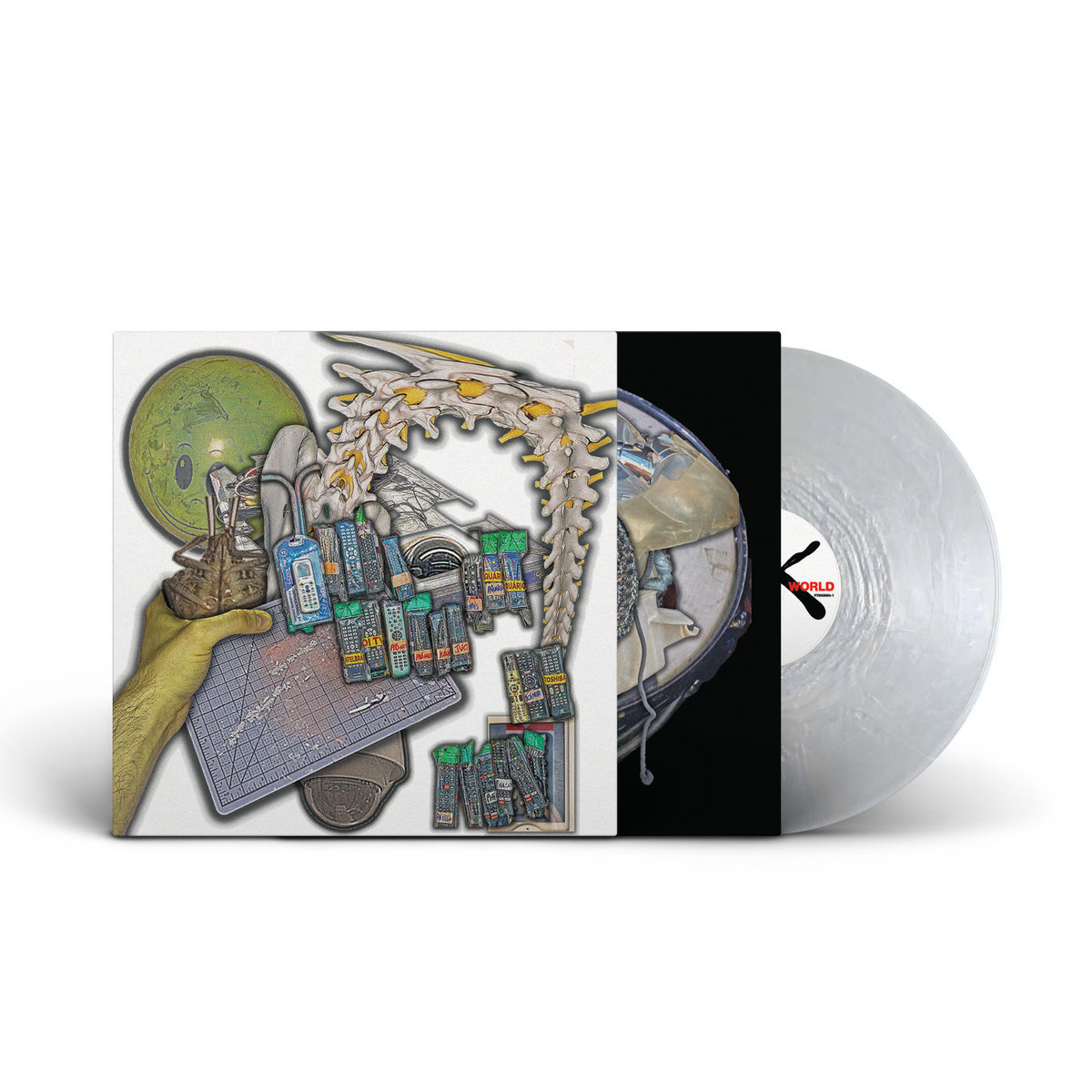 Lip Critic《Theft World Silver》（彩膠LP + signed print）