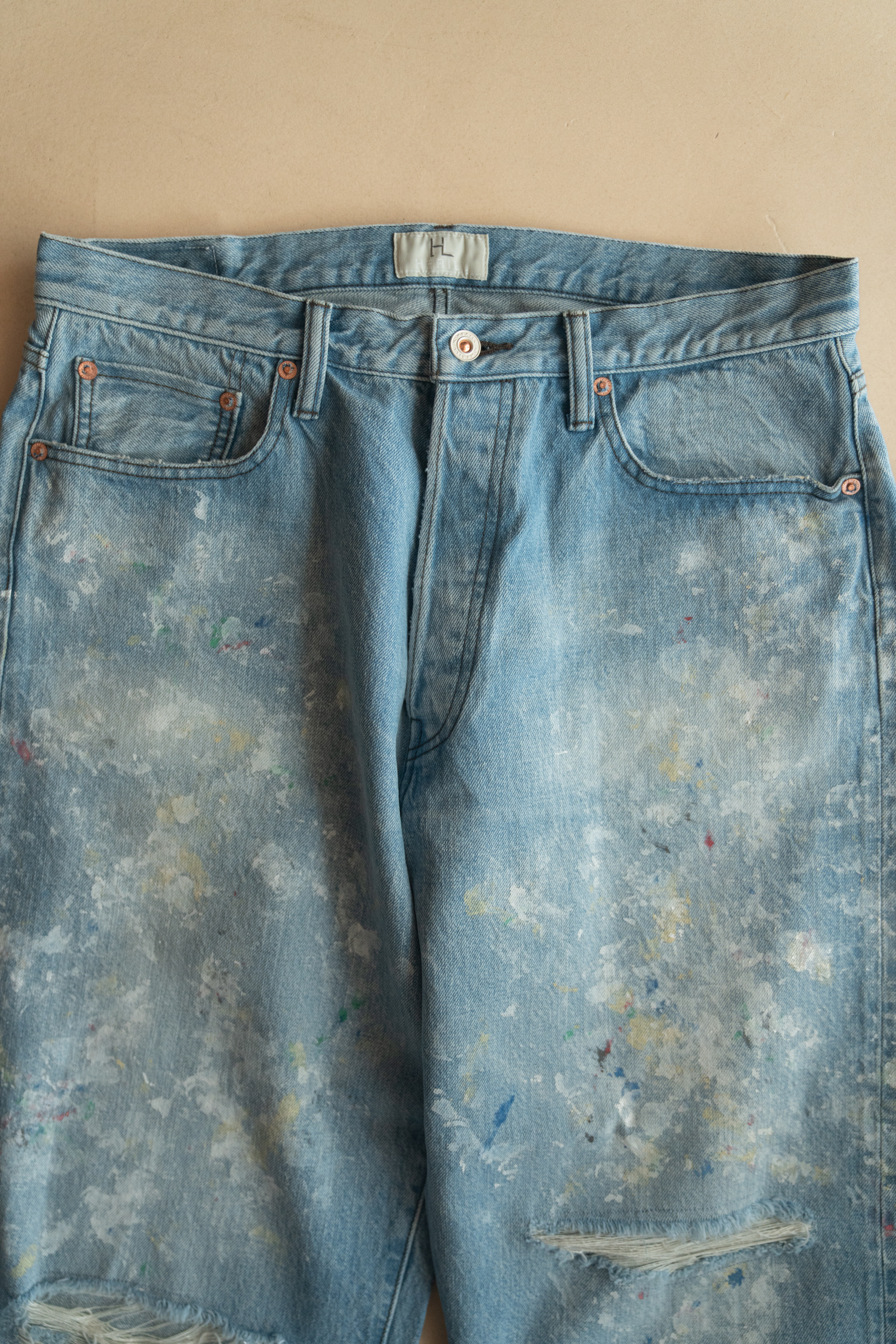 HERILL HL DAMAGED DENIM