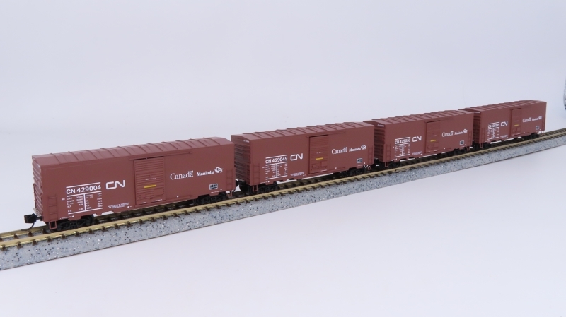 Kato 0398300214 N規 布法羅貨車 CN 4節車廂套裝