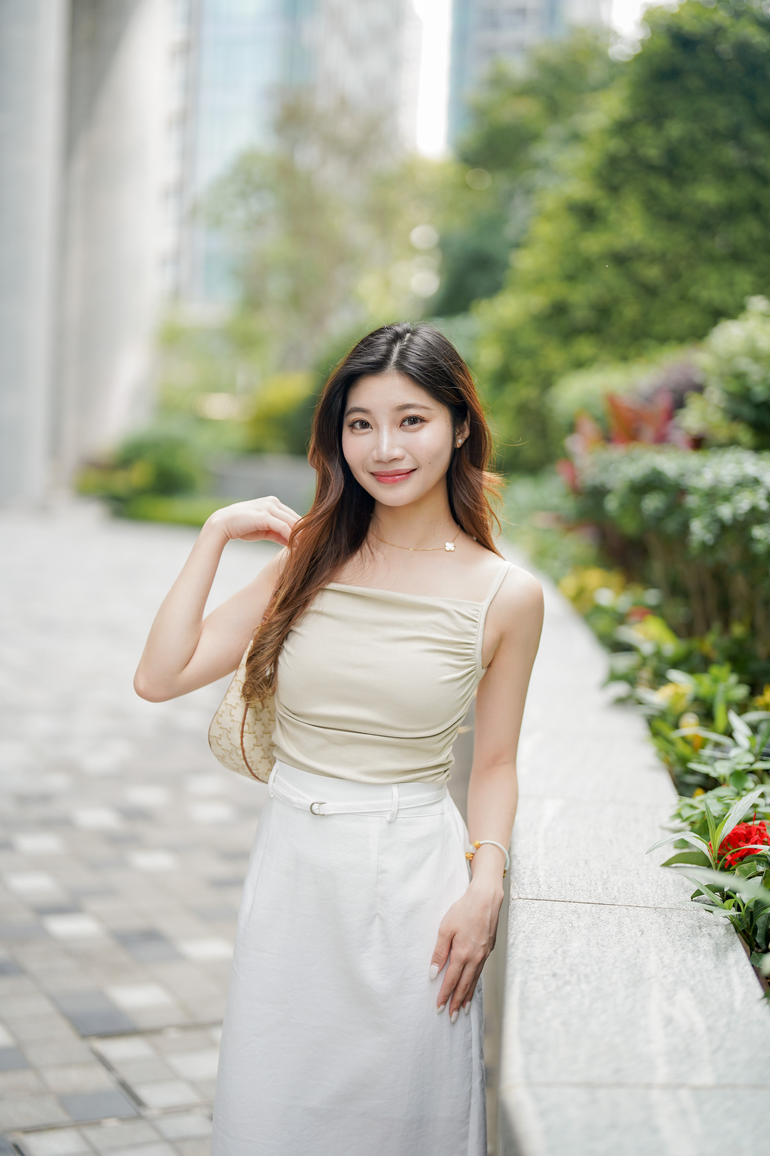 【-5℃ 涼感背心】T1542 Fluid Cool Padded Camisole