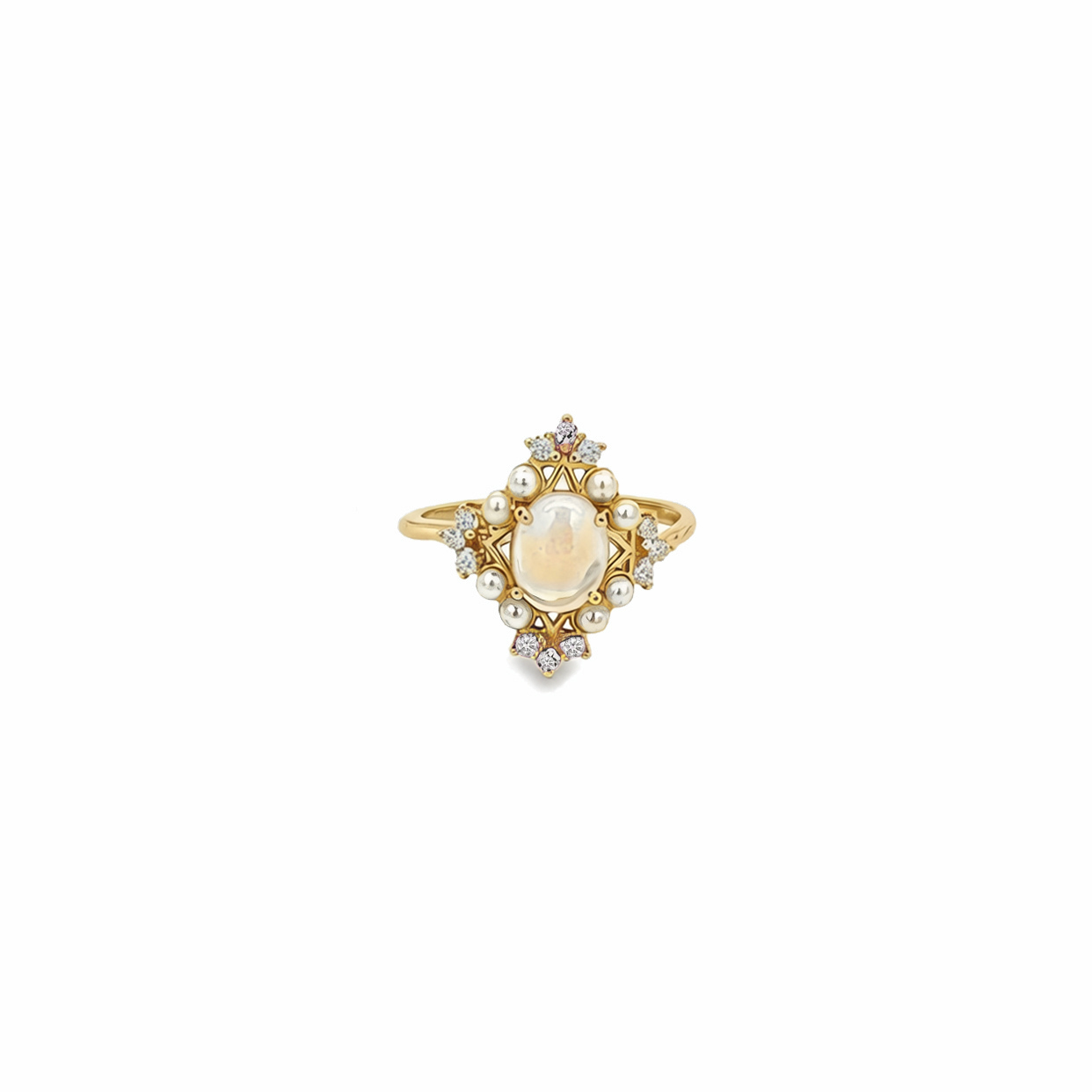 แหวนพลอยโอปอล (Opal) D39