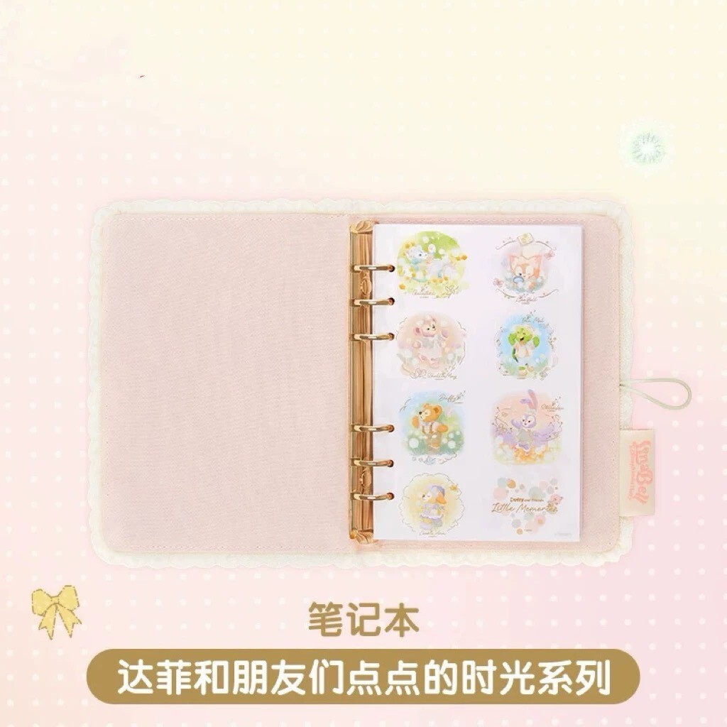 達菲 Duffy 與好友們 點點的時光系列 玲娜貝兒 Lina bell 筆記本 記事本 -上海迪士尼樂園